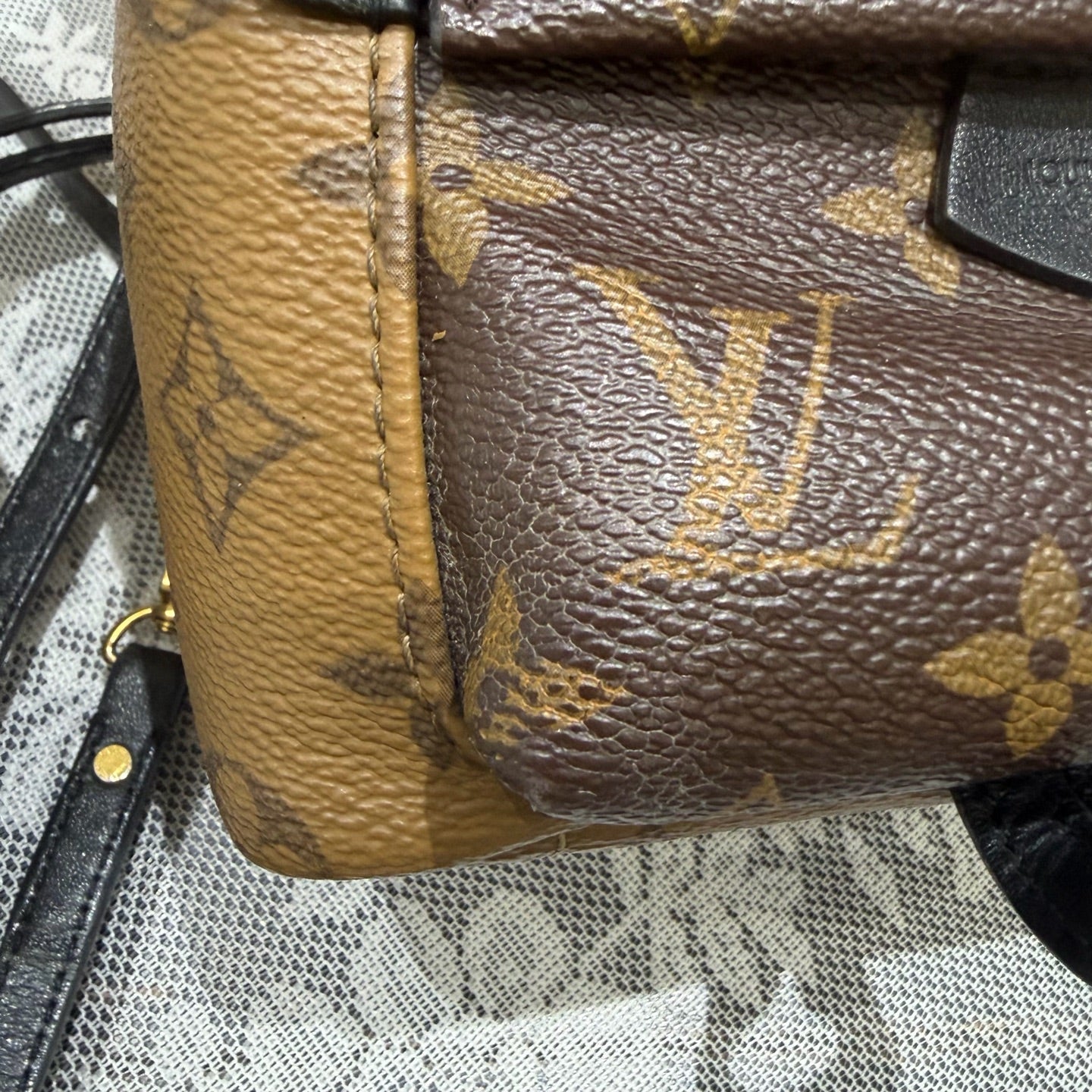 Louis Vuitton - Palm Springs Mini Backpack - Synthetic - Brown - (mini)