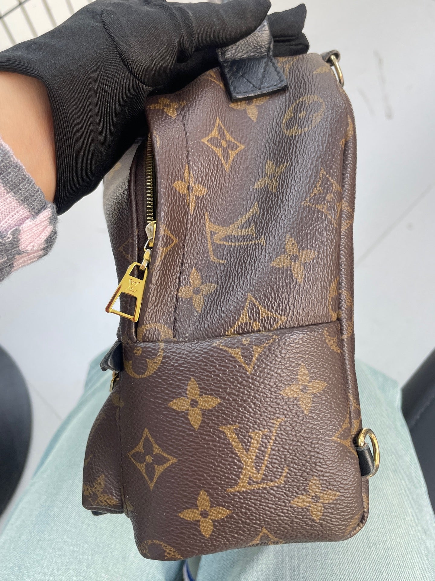 Louis Vuitton - Palm Springs Mini - Leather - Brown - (mini)