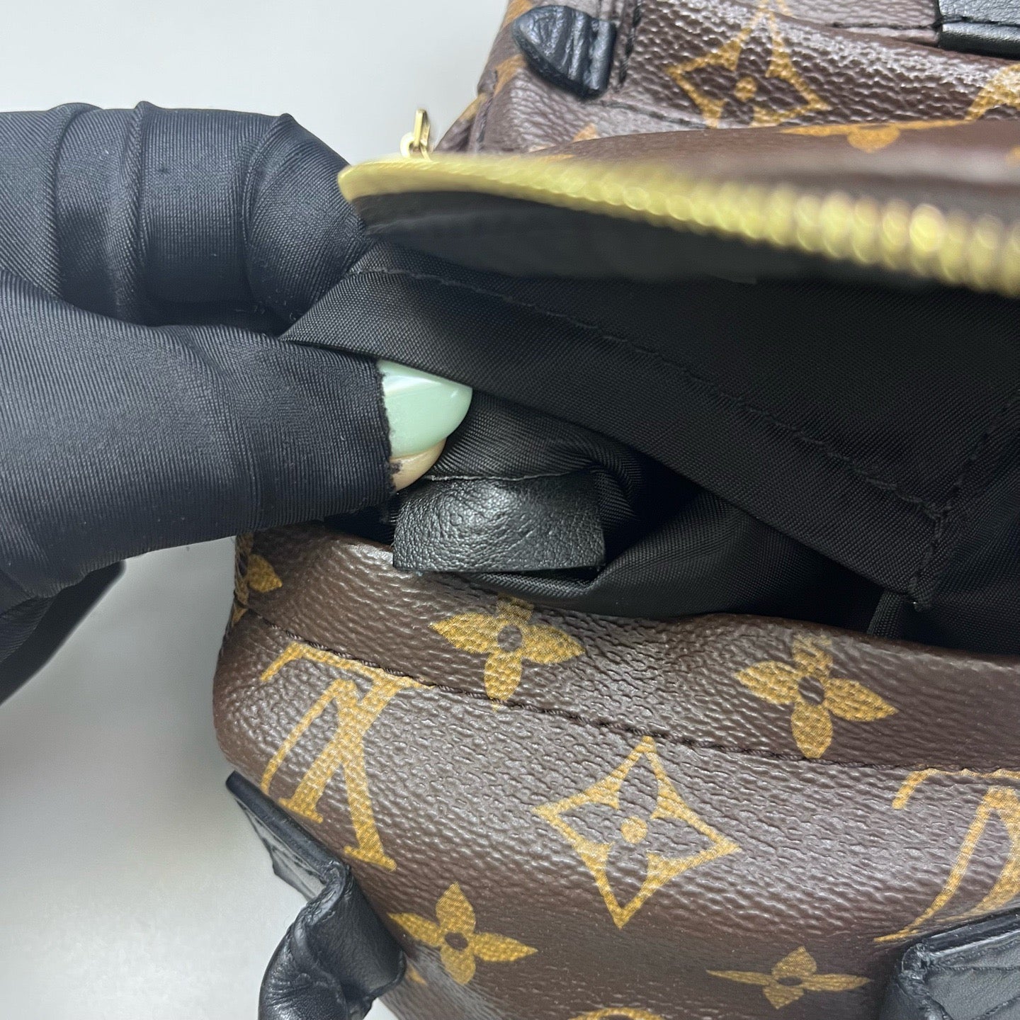 Louis Vuitton - Palm Springs Mini - Leather - Brown - (mini)