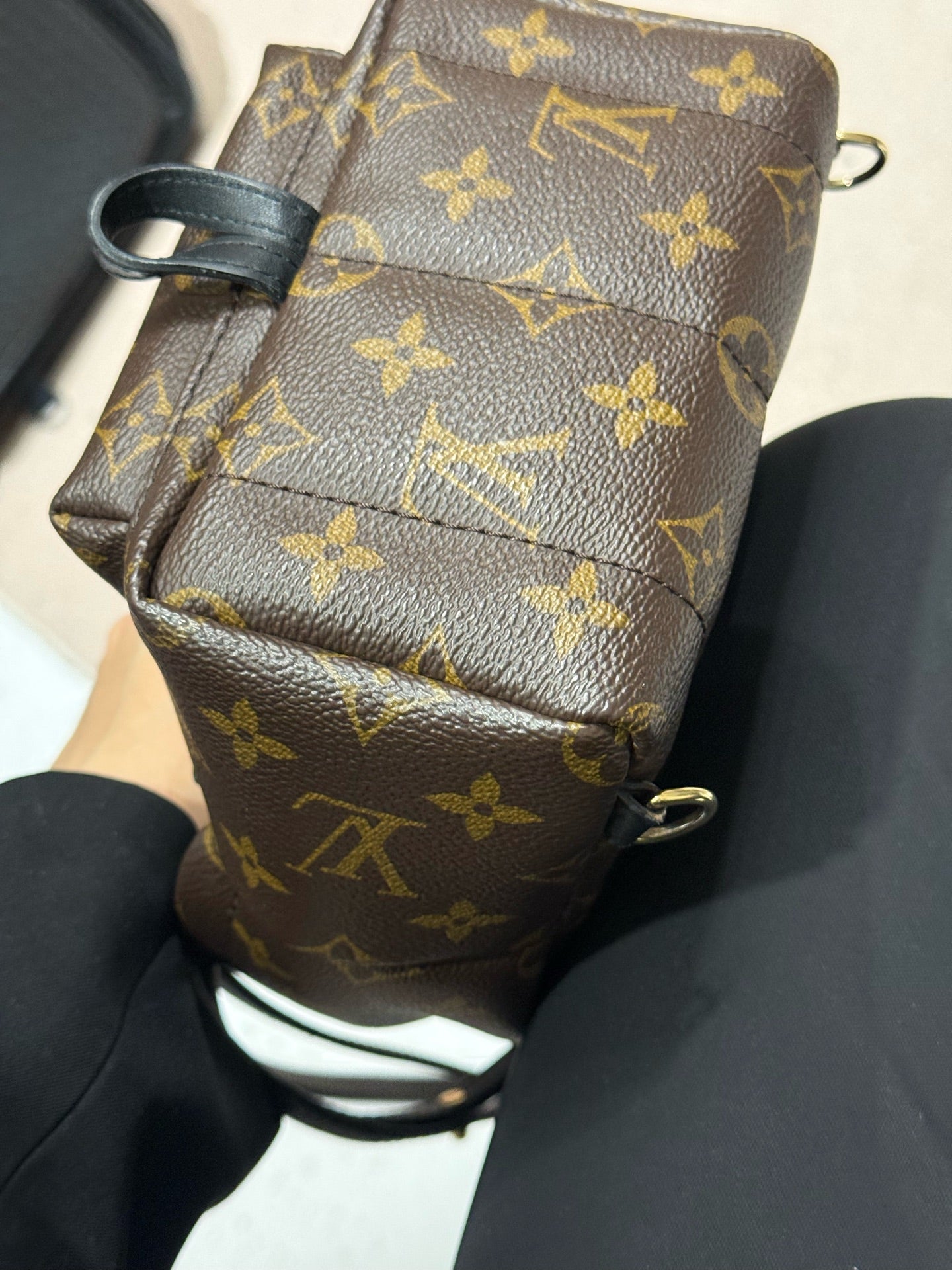 Louis Vuitton - Palm Springs Mini - Leather - Brown - (mini)