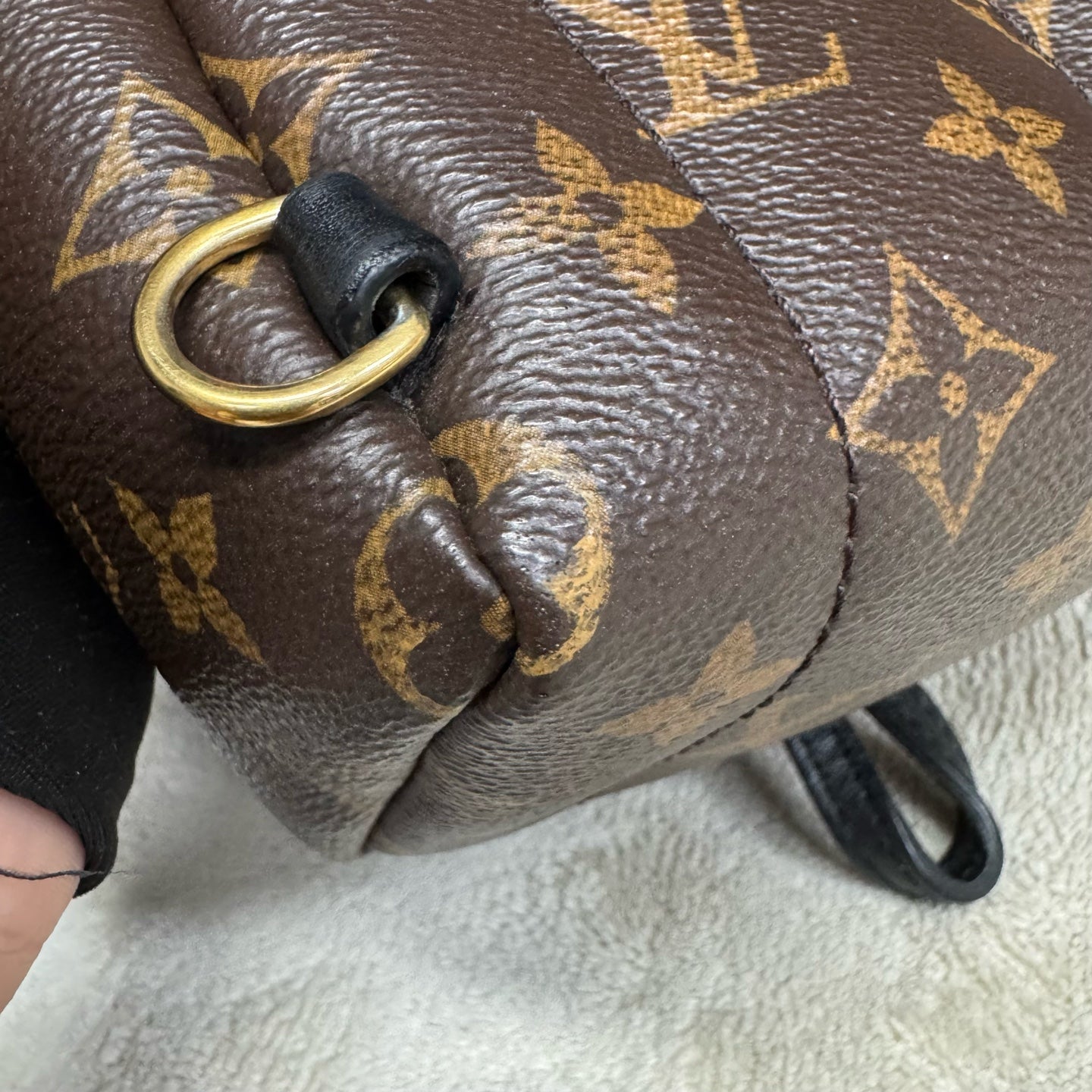 Louis Vuitton - Palm Springs Mini - Synthetic - Brown - (mini)