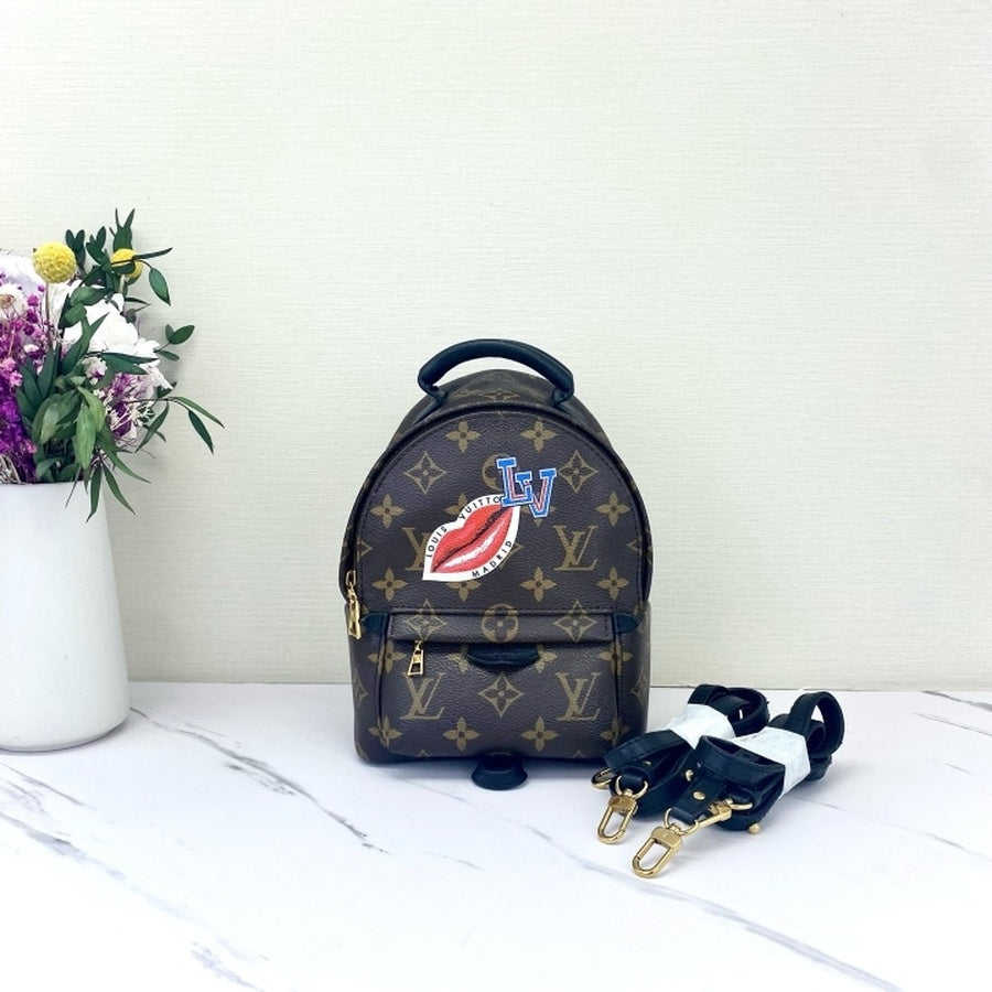 Louis Vuitton - Palm Springs - Synthetic - Brown - (mini)