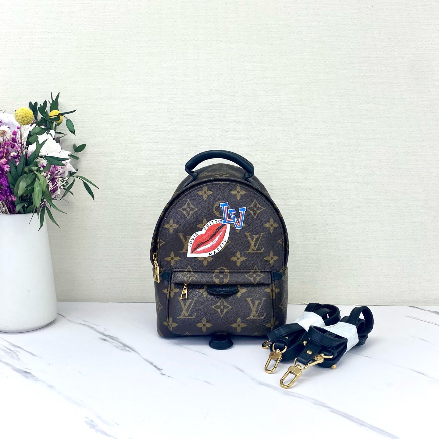 Louis Vuitton - Palm Springs - Synthetic - Brown - (mini)