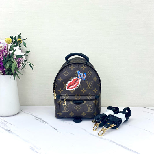 Louis Vuitton - Palm Springs - Synthetic - Brown - (mini)