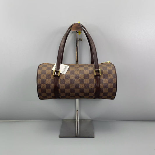 Louis Vuitton - Papillon 26 - Damier Ebene coated canvas with leather trim - Brown - (small)