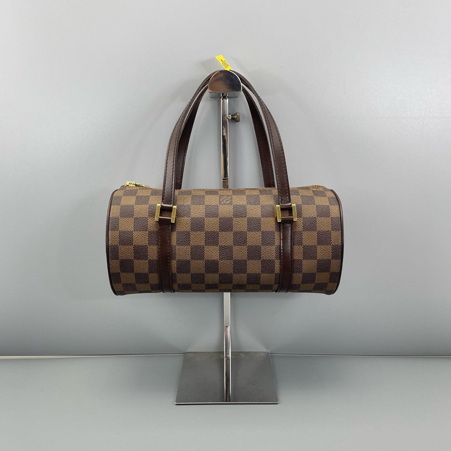 Louis Vuitton - Papillon 26 - Damier Ebene coated canvas with leather trim - Brown - (small)