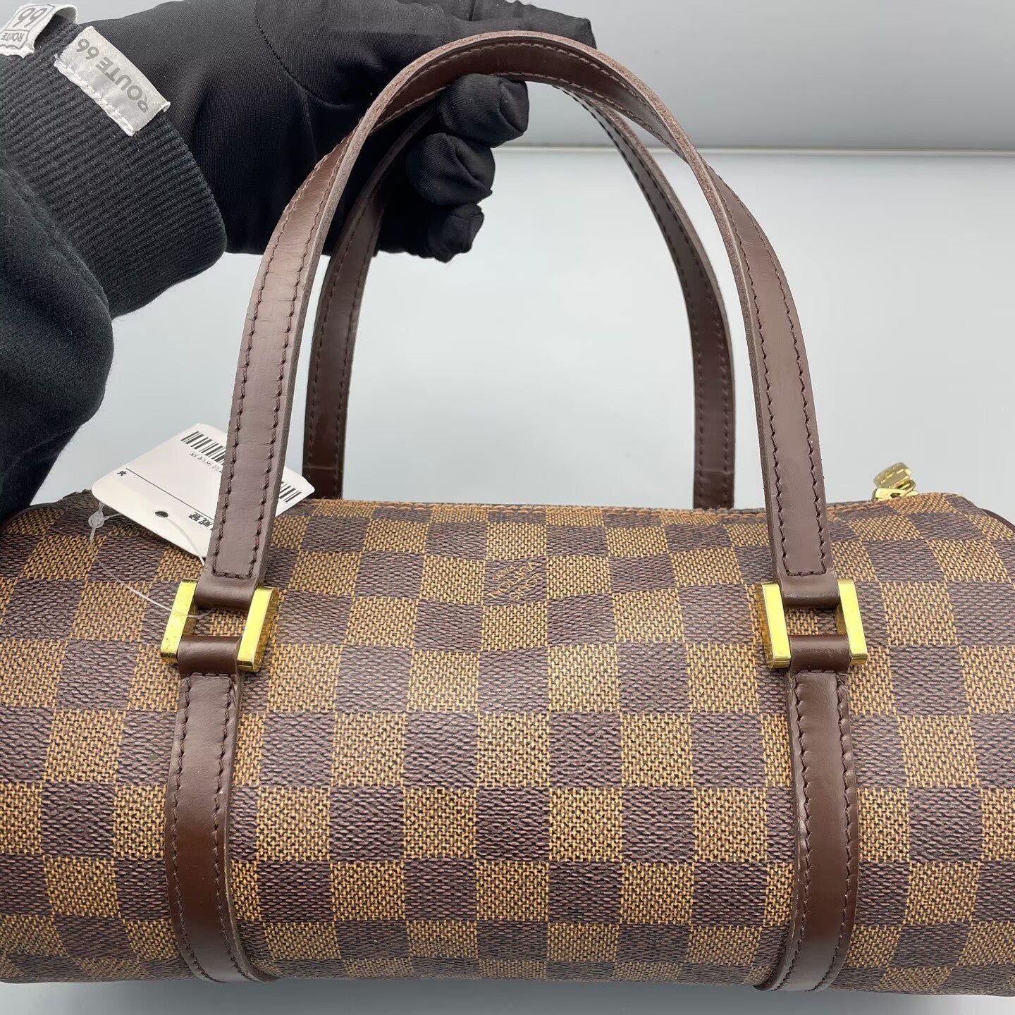 Louis Vuitton - Papillon 26 - Damier Ebene coated canvas with leather trim - Brown - (small)