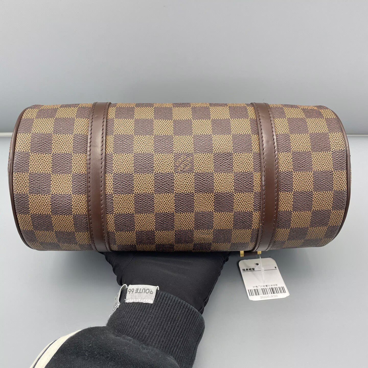 Louis Vuitton - Papillon 26 - Damier Ebene coated canvas with leather trim - Brown - (small)