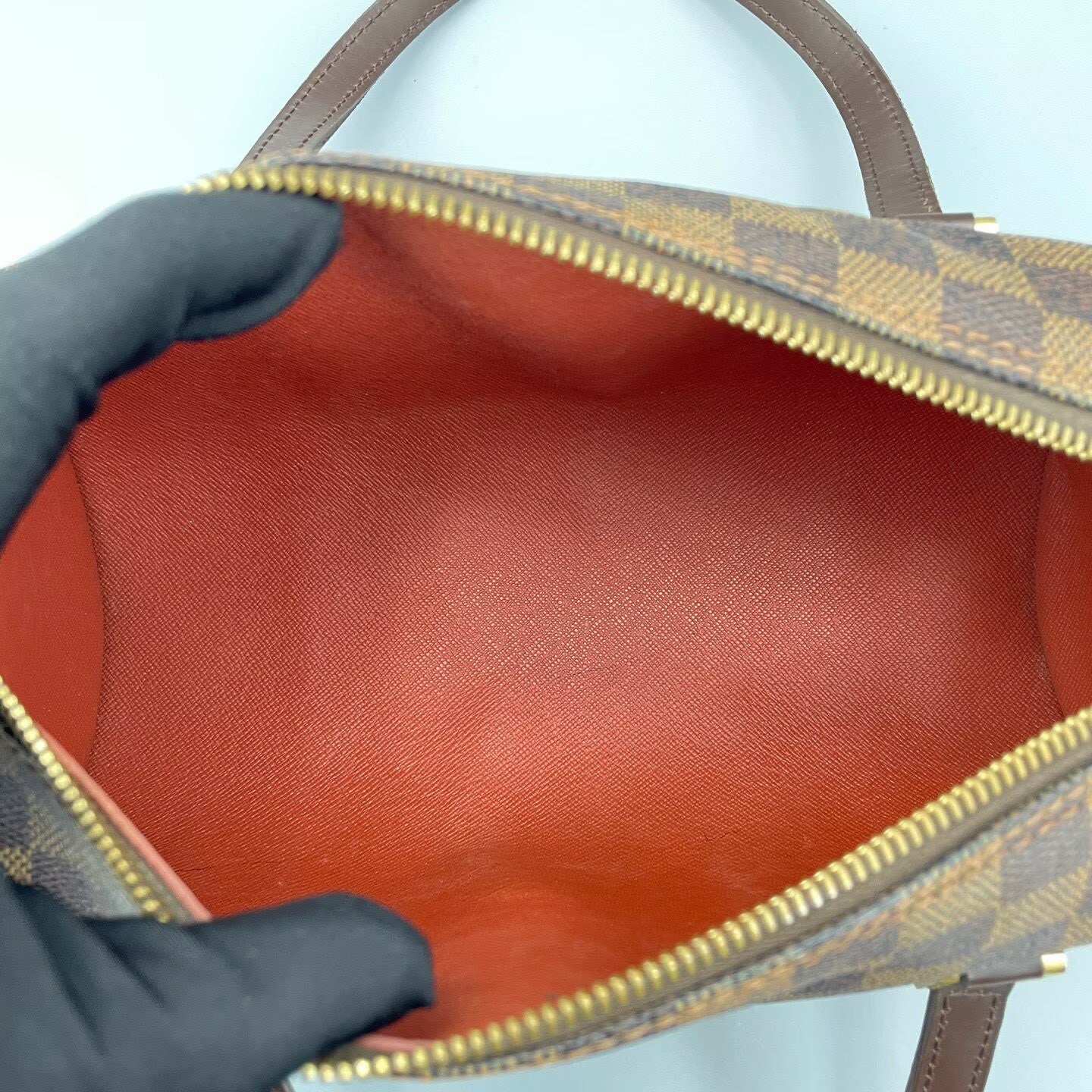 Louis Vuitton - Papillon 26 - Damier Ebene coated canvas with leather trim - Brown - (small)