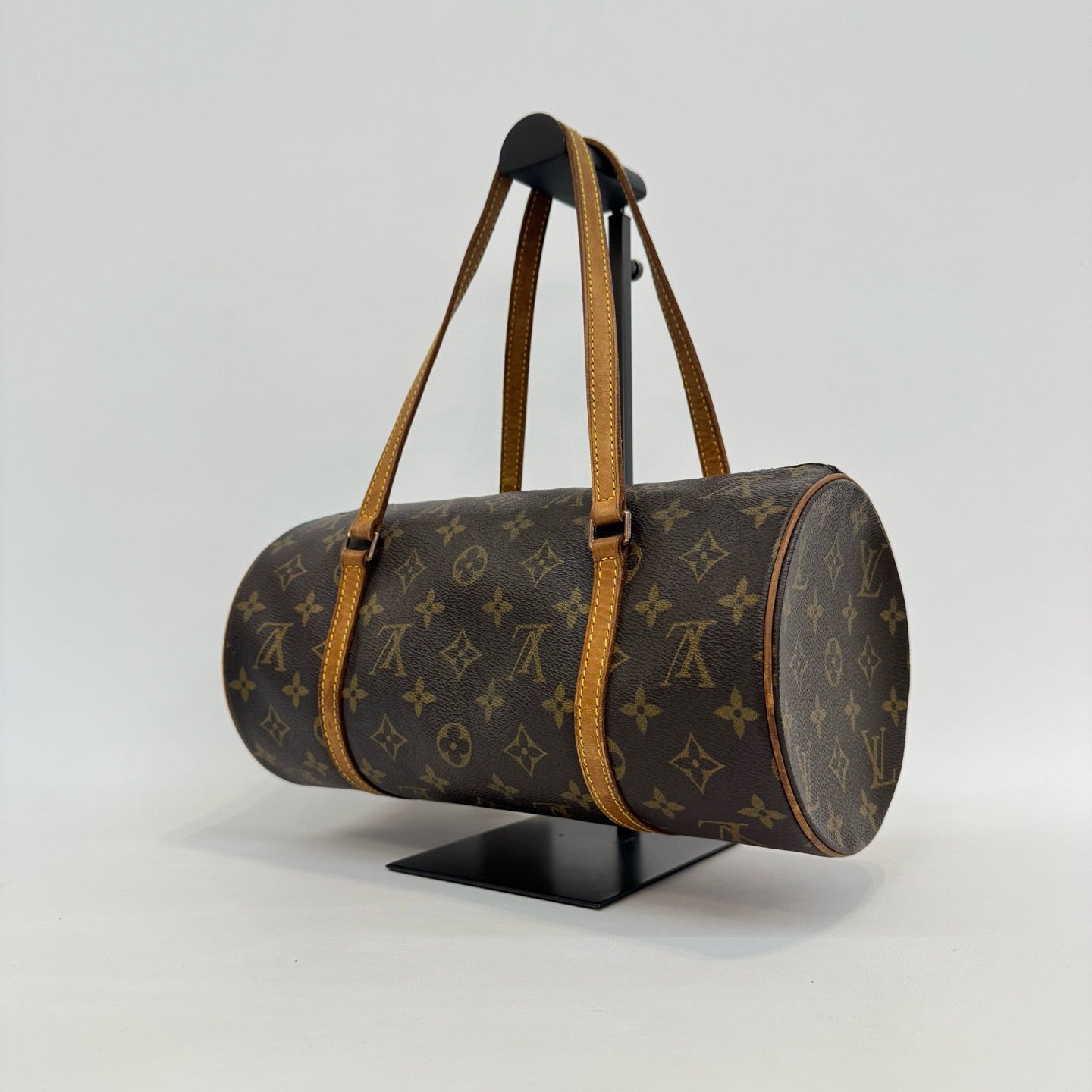 Louis Vuitton - Papillon 30 - Monogram coated canvas with Vachetta leather trim - Brown - (Medium)