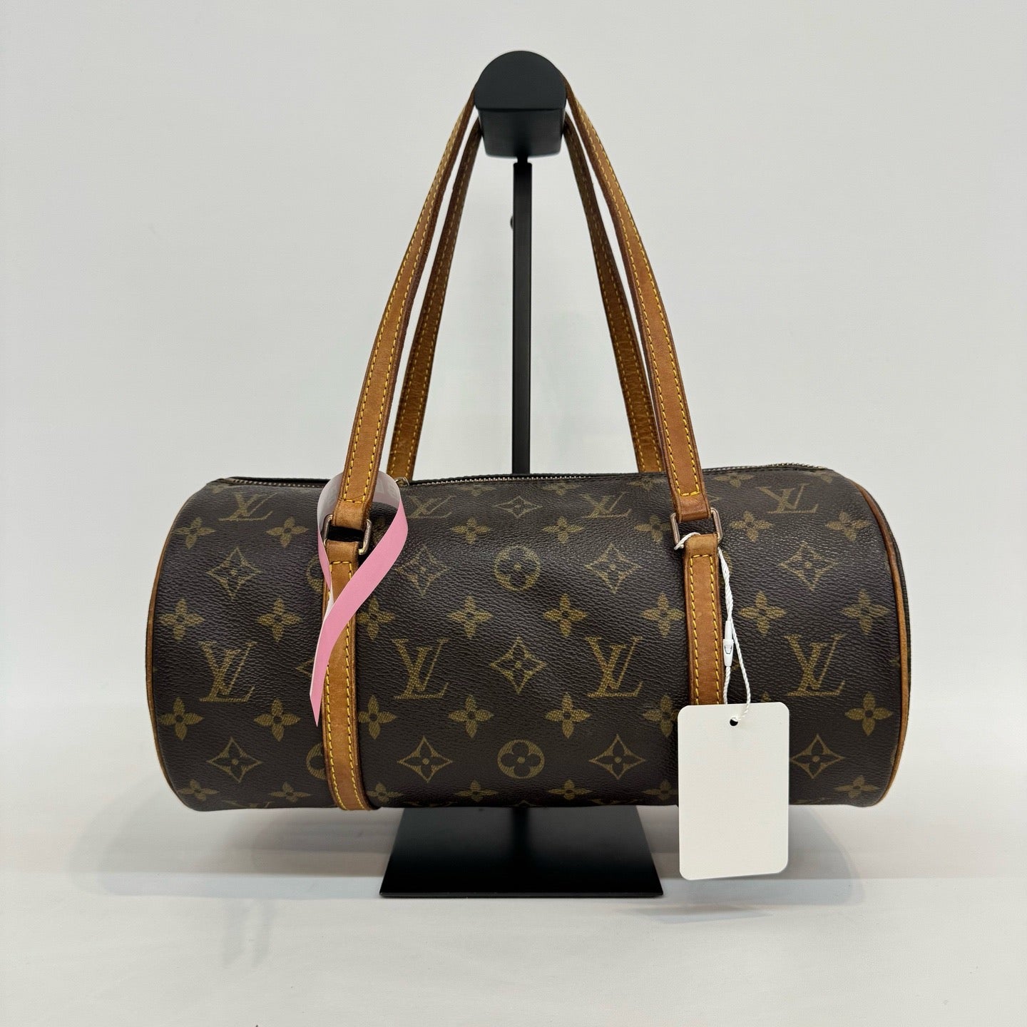 Louis Vuitton - Papillon 30 - Monogram coated canvas with Vachetta leather trim - Brown - (Medium)