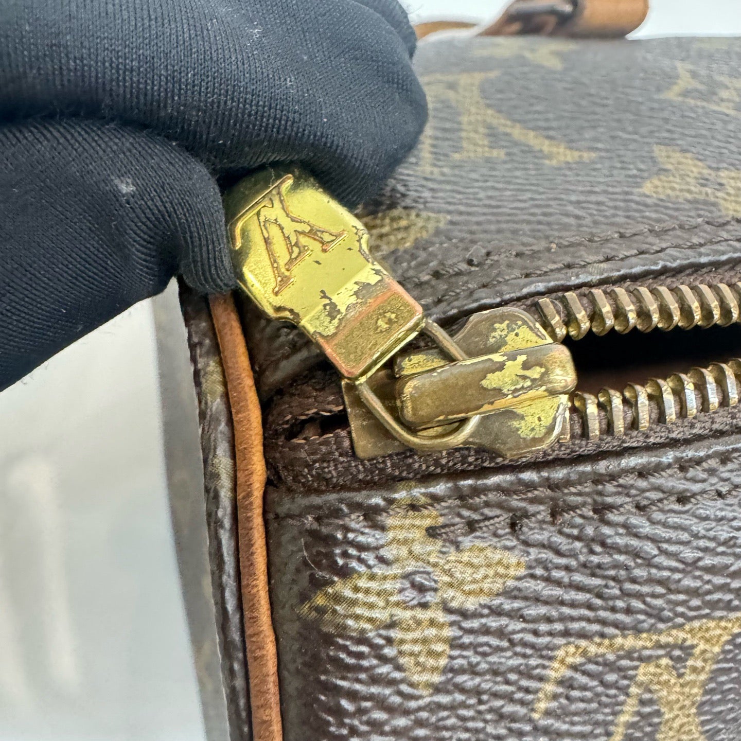 Louis Vuitton - Papillon 30 - Monogram coated canvas with Vachetta leather trim - Brown - (Medium)
