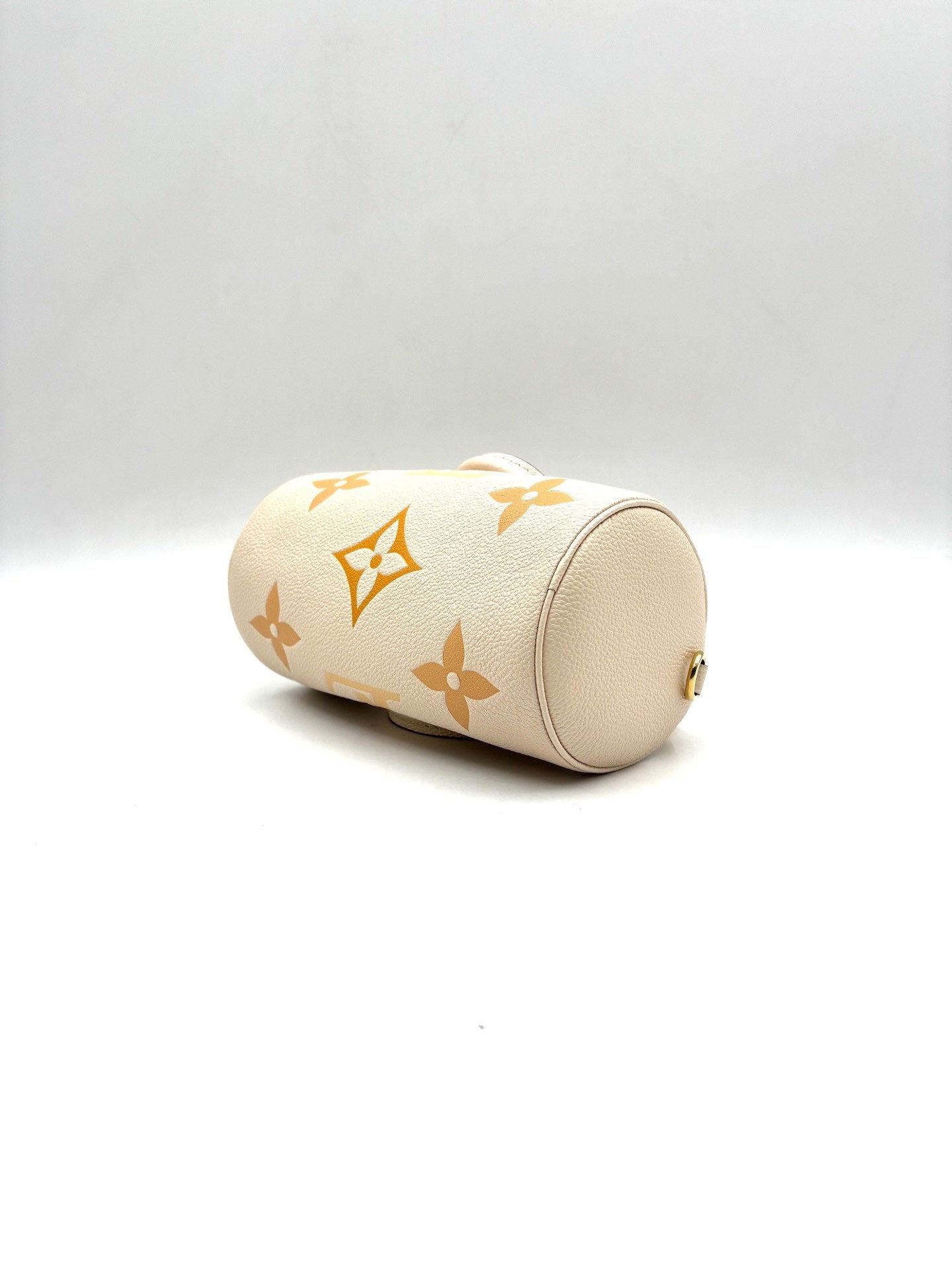 Louis Vuitton - Papillon - Calfskin leather - Vanilla Yellow with Beige base - (mini)