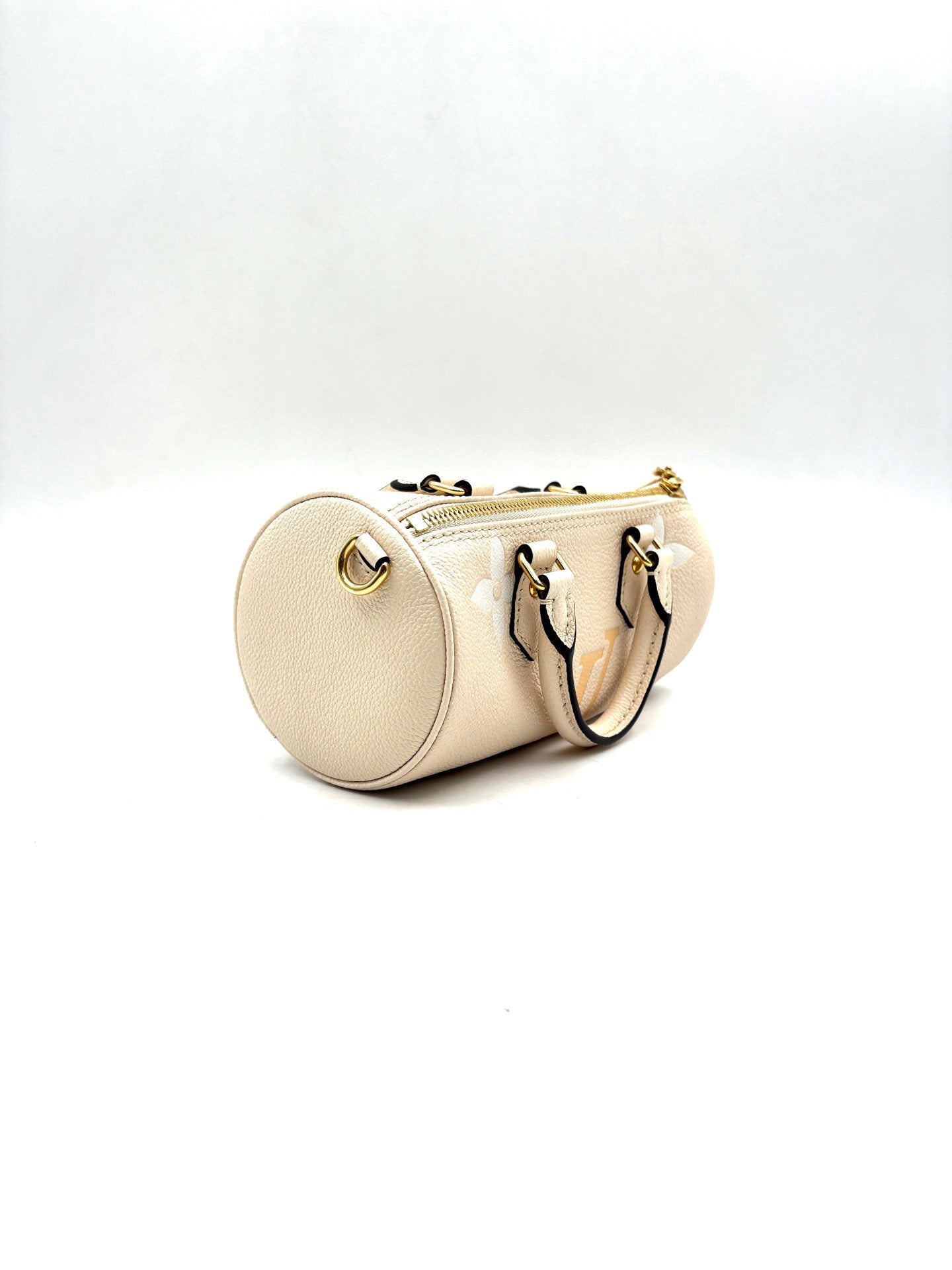 Louis Vuitton - Papillon - Calfskin leather - Vanilla Yellow with Beige base - (mini)