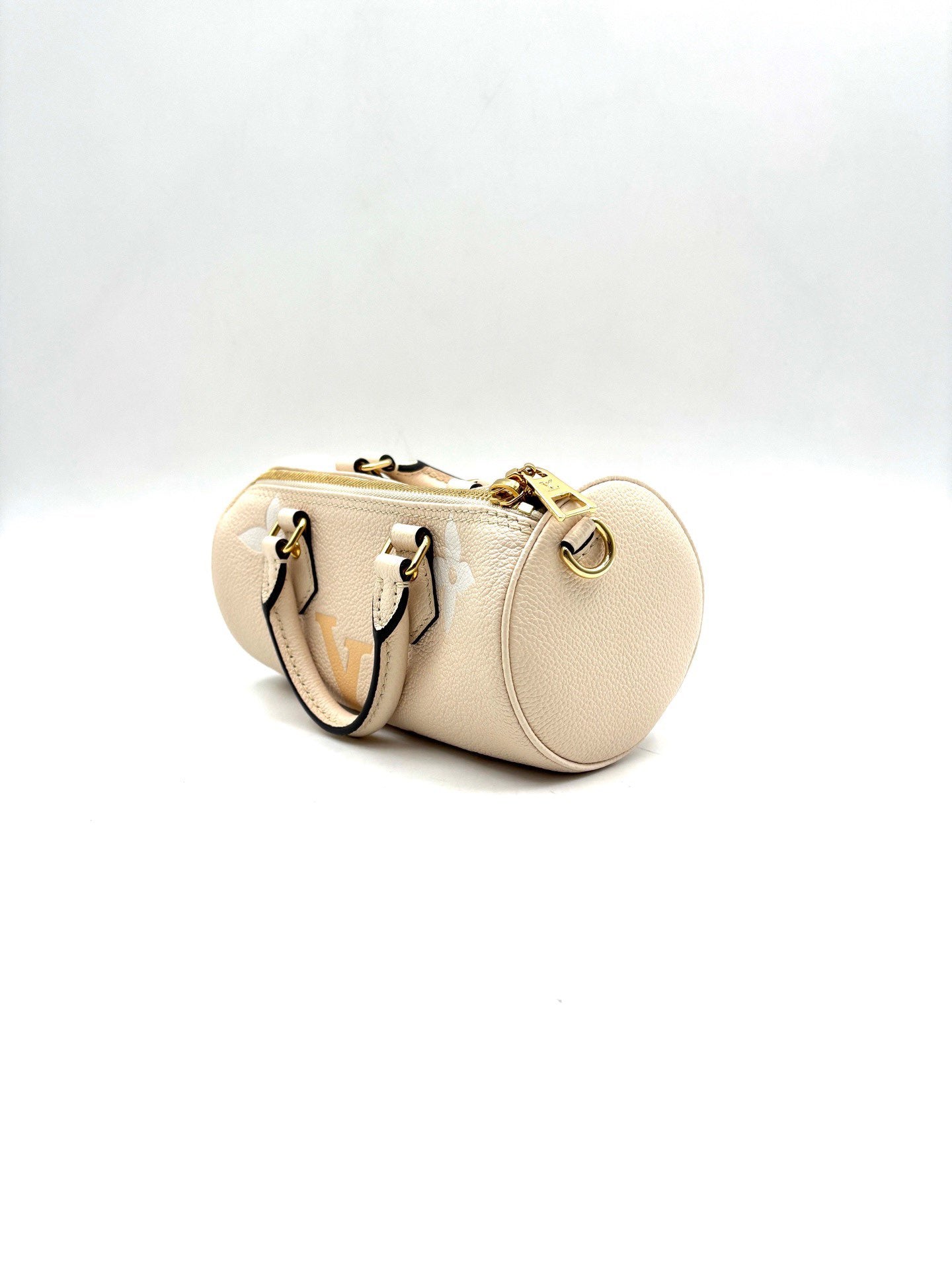 Louis Vuitton - Papillon - Calfskin leather - Vanilla Yellow with Beige base - (mini)
