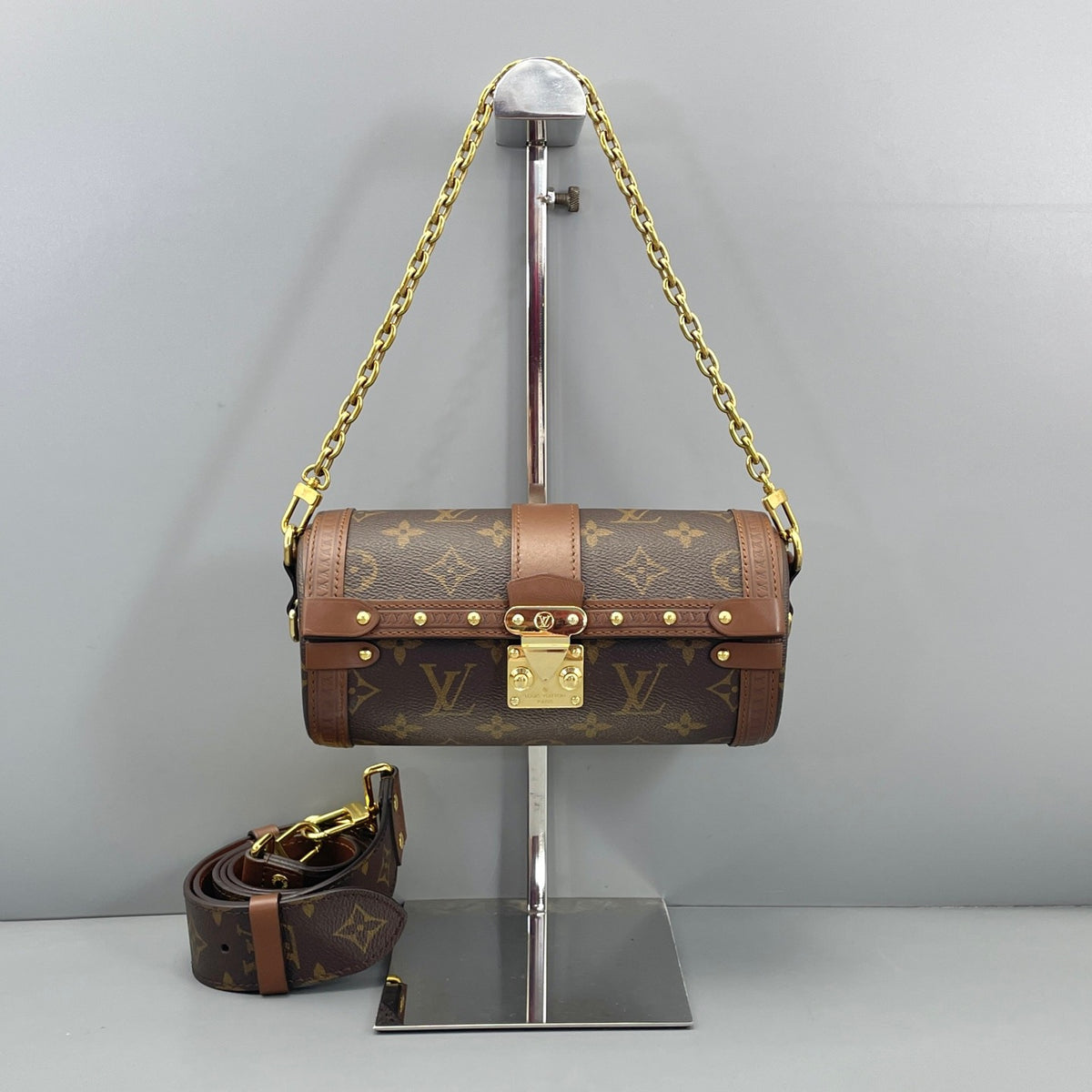 Louis Vuitton - Papillon - Leather - Brown - (mini)