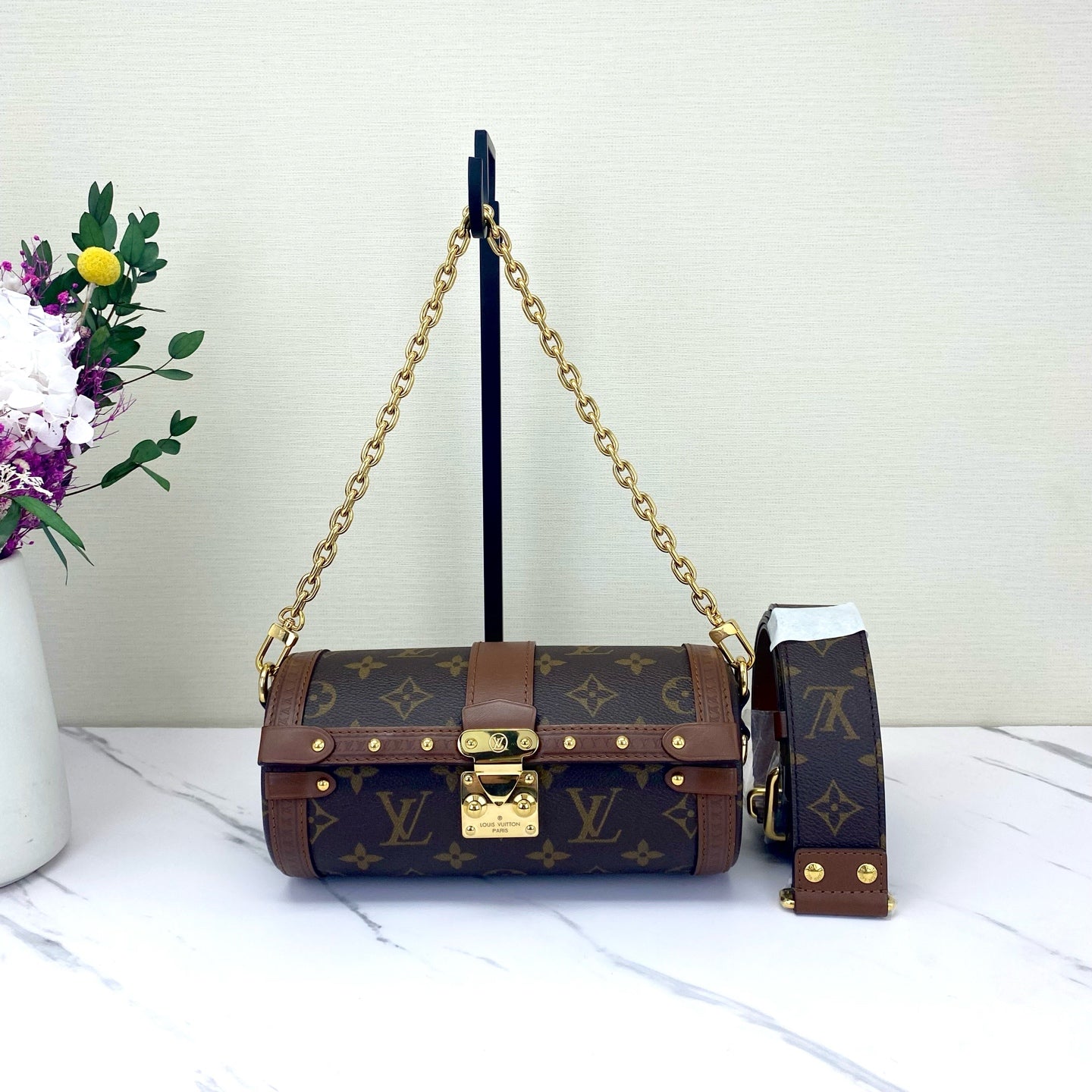Louis Vuitton - Papillon Trunk - Monogram coated canvas and leather trim - Brown - (mini)