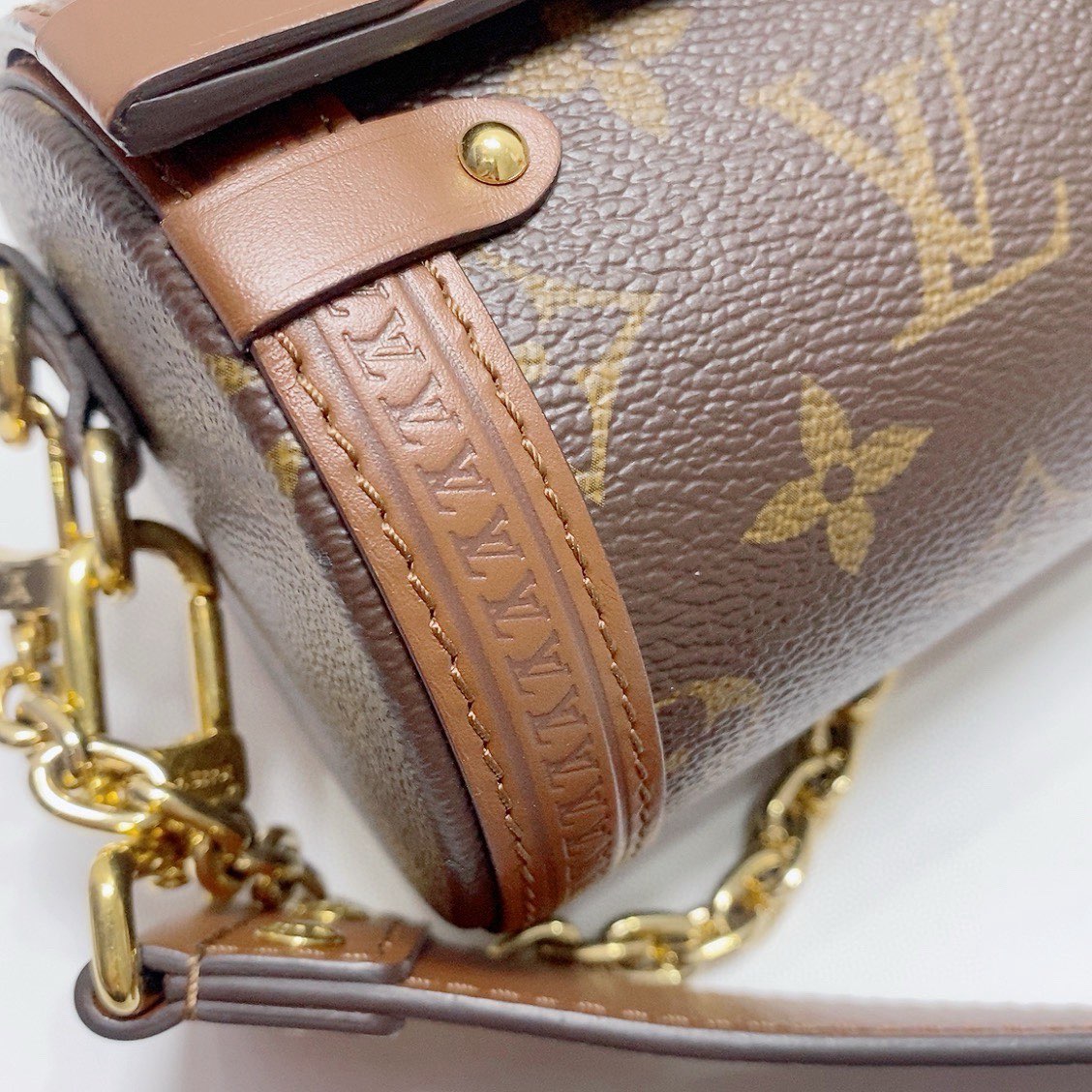 Louis Vuitton - Papillon Trunk - Monogram coated canvas with natural cowhide leather trim - Brown - (Mini)