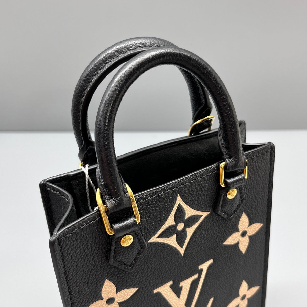 Louis Vuitton - Petit Sac Plat - Leather - Black - (mini)