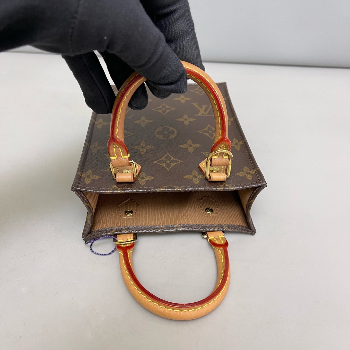 Louis Vuitton - Petit Sac Plat - Leather - Brown - (mini)