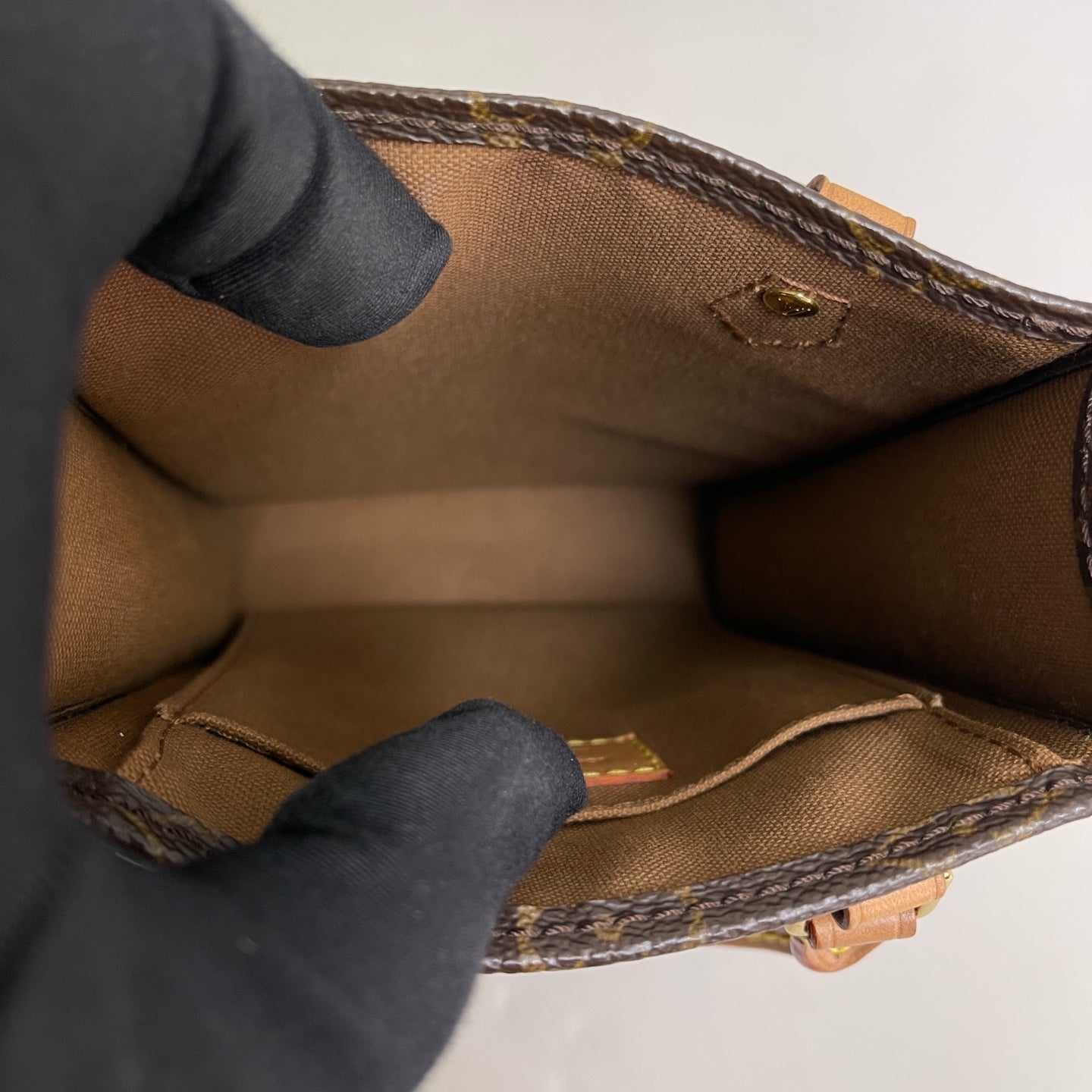 Louis Vuitton - Petit Sac Plat - Leather - Brown - (mini)