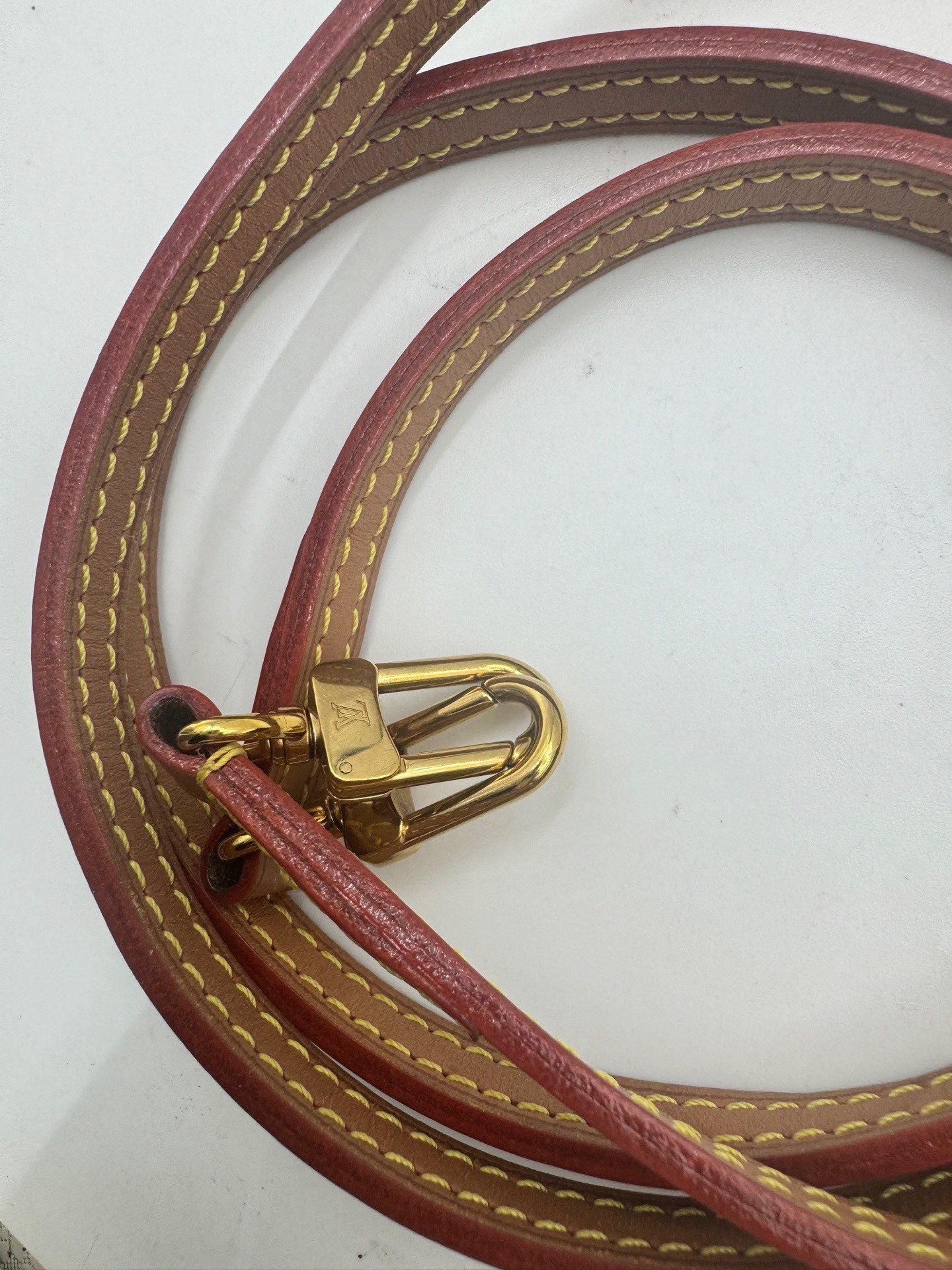 Louis Vuitton - Petit Sac Plat - Monogram coated canvas with Vachetta leather trim - Brown - (mini)
