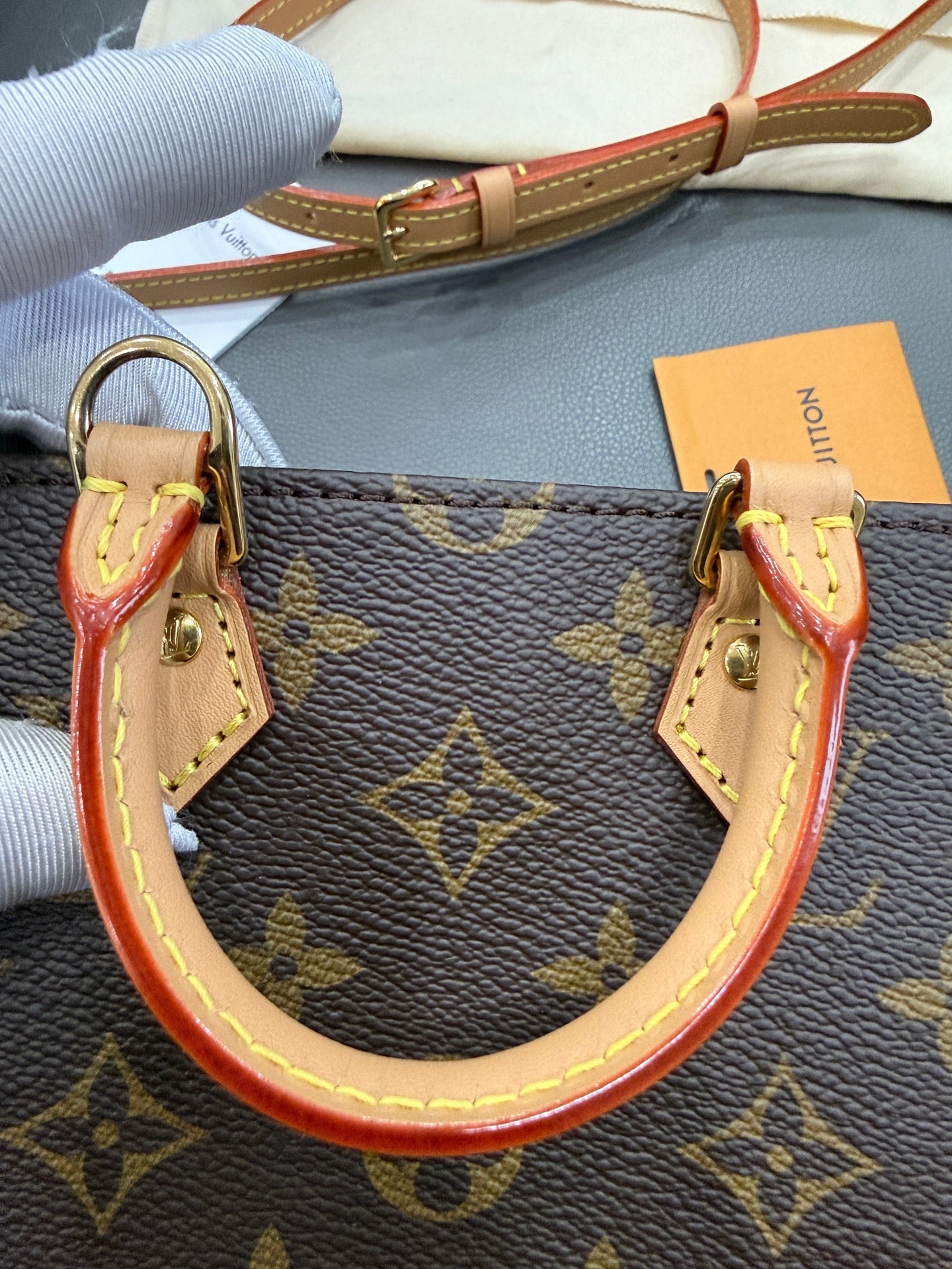 Louis Vuitton - Petit Sac Plat - Synthetic - Brown - (mini)
