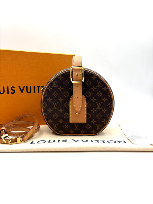Louis Vuitton - Petite Boite Chapeau - Synthetic - Brown