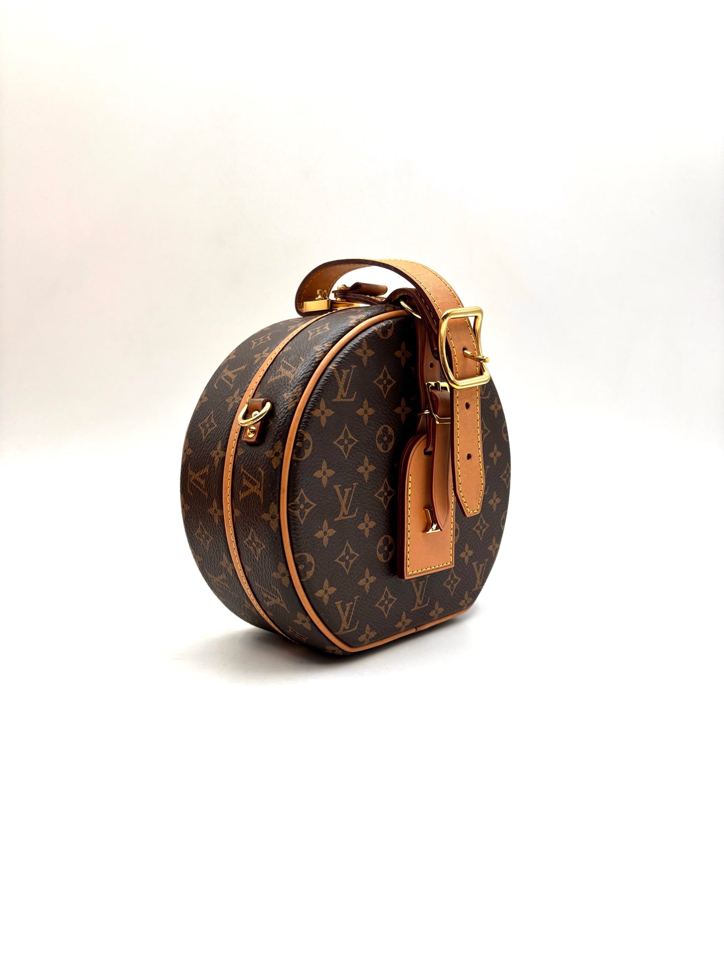 Louis Vuitton - Petite Boite Chapeau - Synthetic - Brown