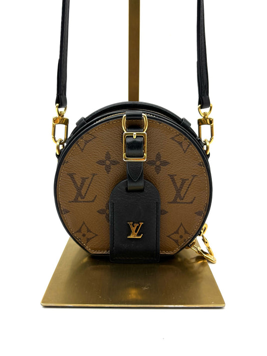 Louis Vuitton - Petite Boite Chapeau - Leather - Brown - (mini)