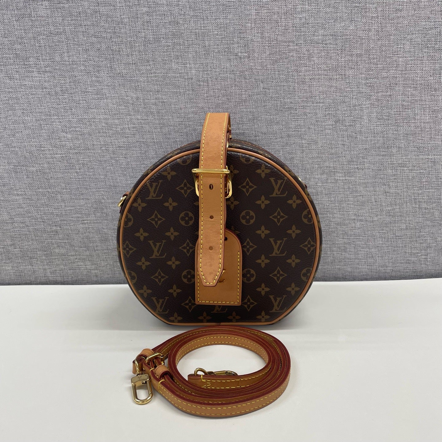 Louis Vuitton - Petite Boite Chapeau - Leather - Brown - (mini)
