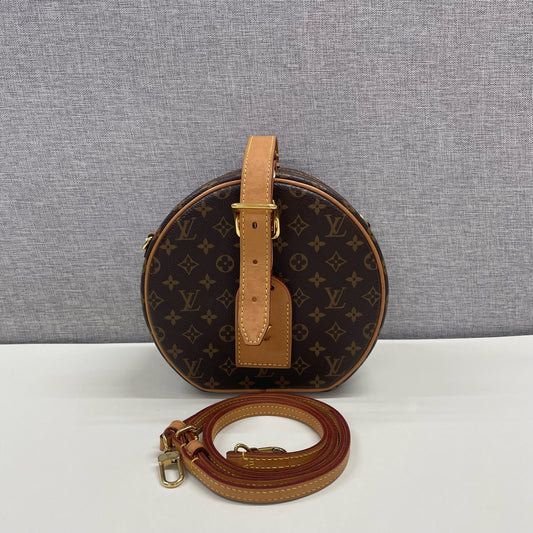 Louis Vuitton - Petite Boite Chapeau - Leather - Brown - (mini)