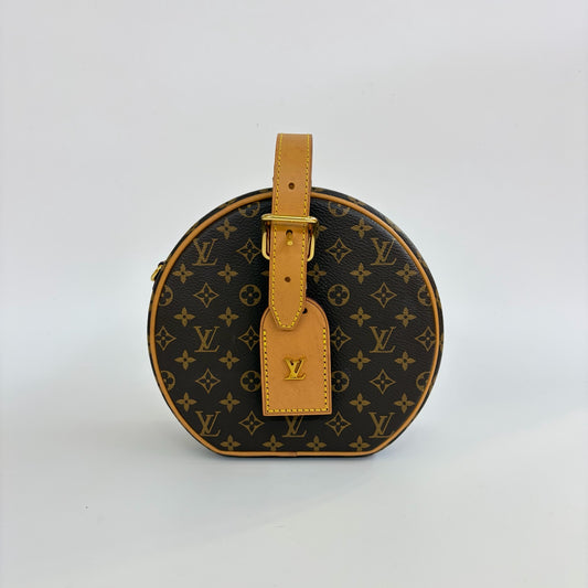 Louis Vuitton - Petite Boite Chapeau - Leather - Brown - (mini)