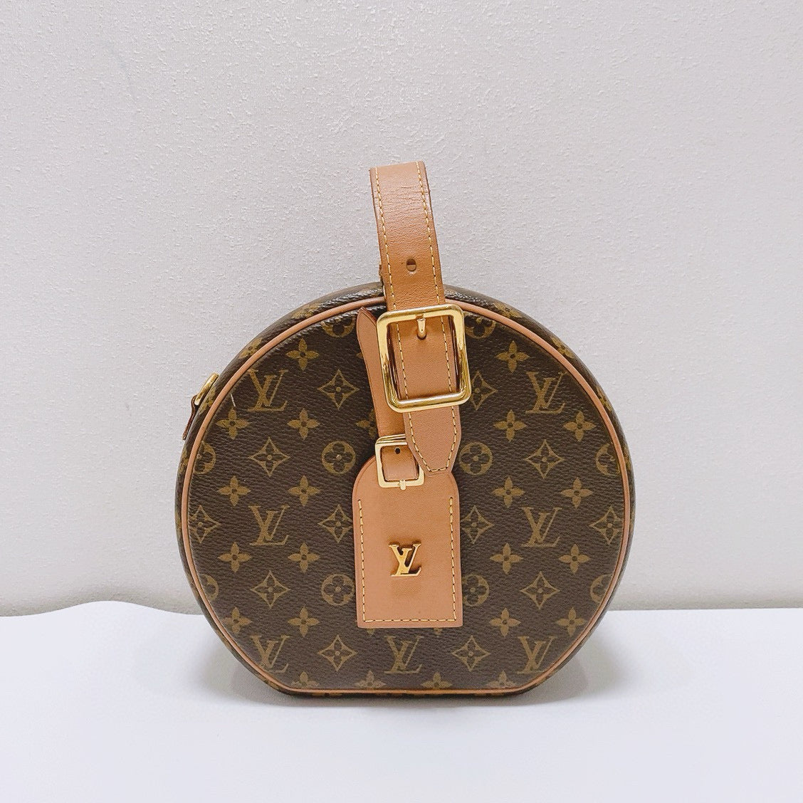 Louis Vuitton - Petite Boite Chapeau - Leather - Brown - (mini)