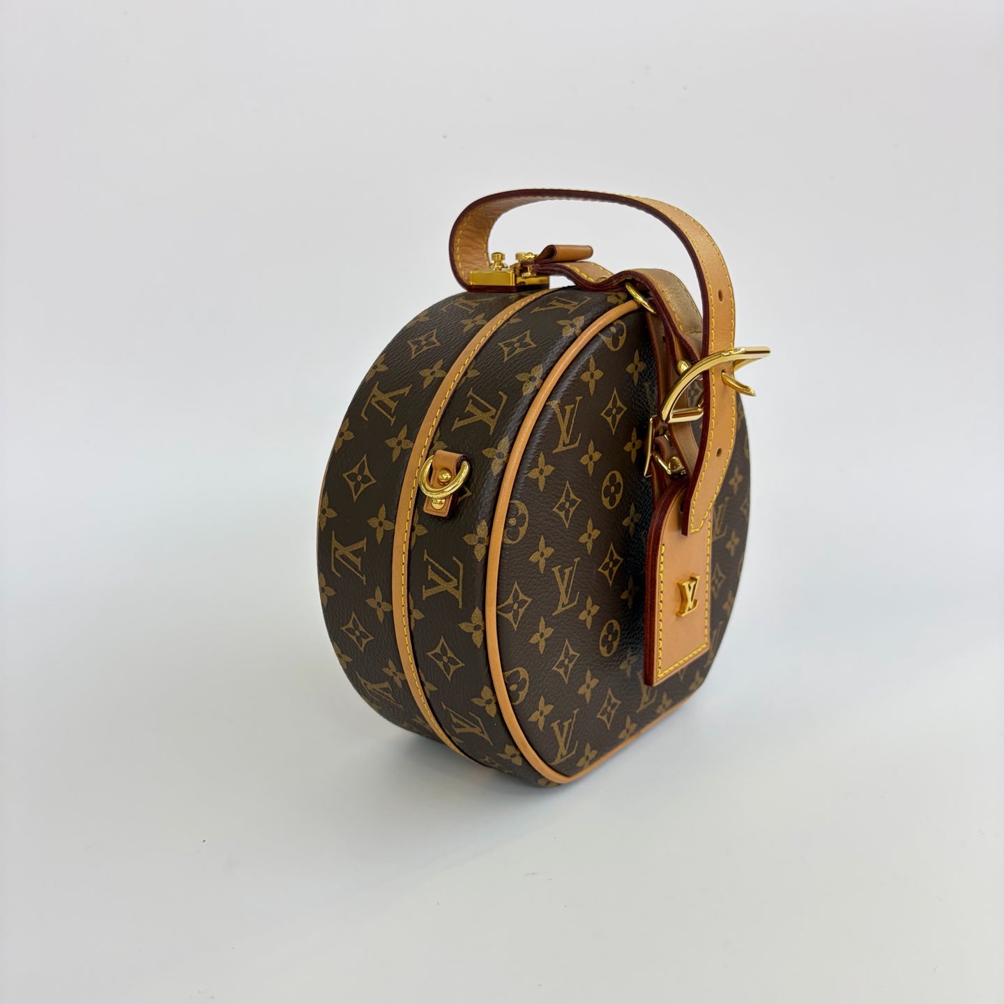 Louis Vuitton - Petite Boite Chapeau - Leather - Brown - (mini)