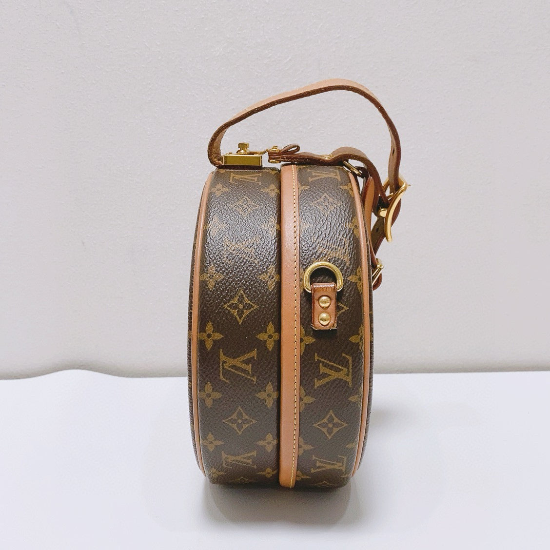 Louis Vuitton - Petite Boite Chapeau - Leather - Brown - (mini)