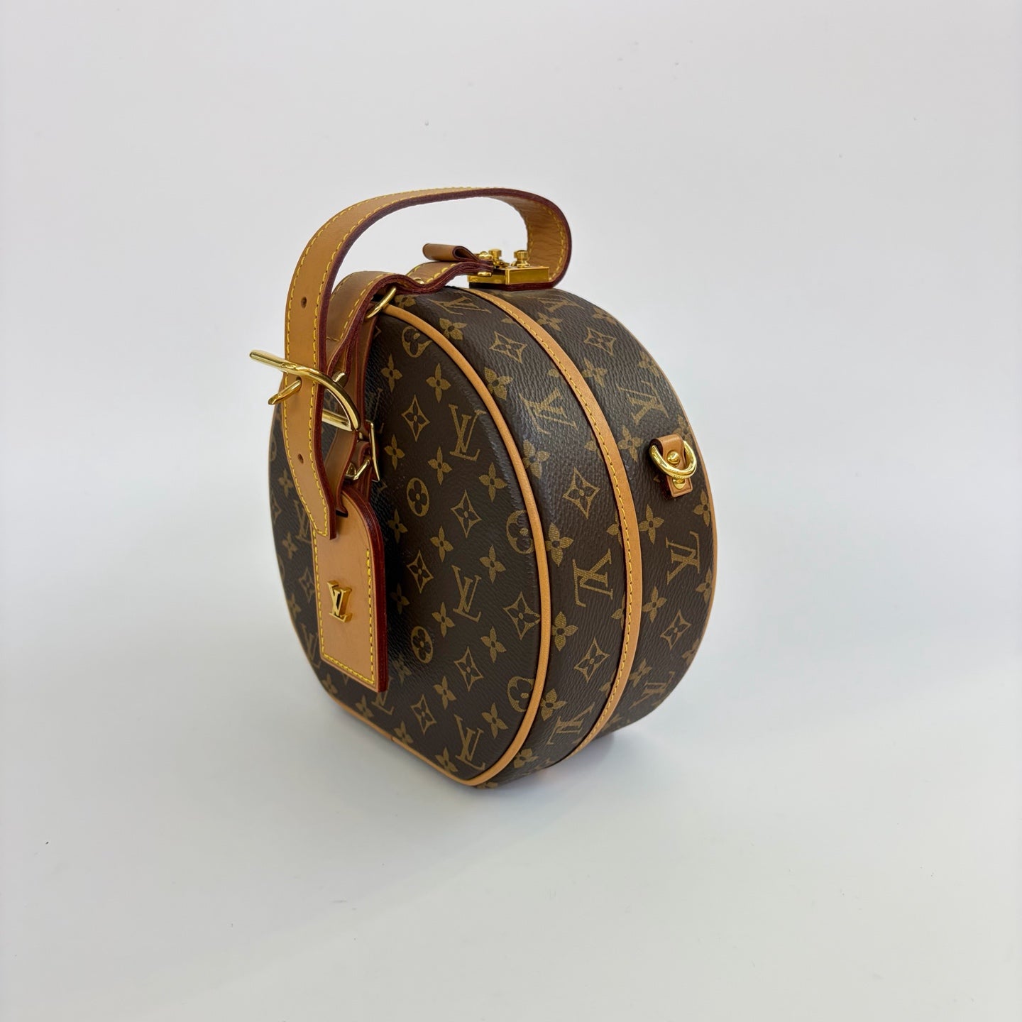 Louis Vuitton - Petite Boite Chapeau - Leather - Brown - (mini)