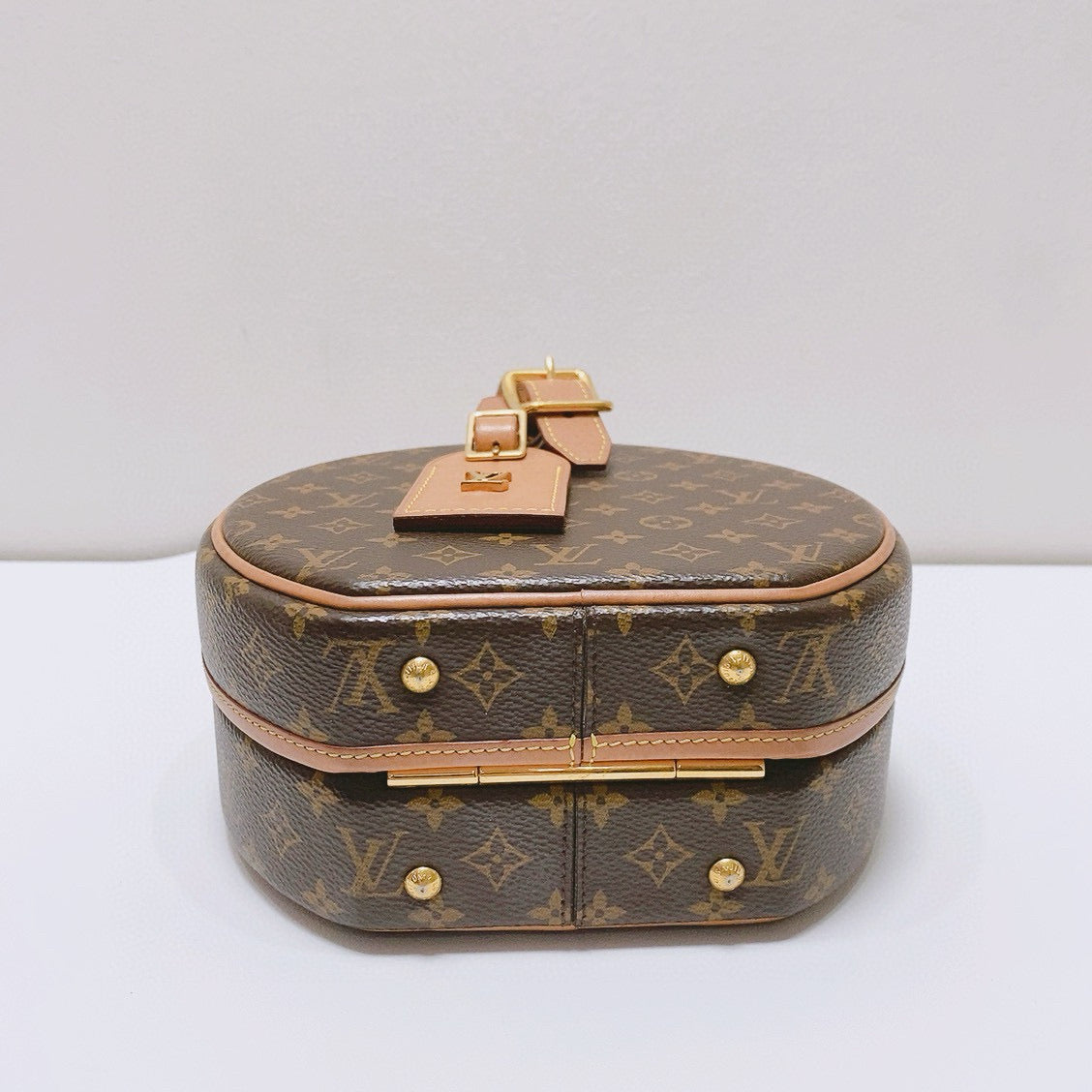 Louis Vuitton - Petite Boite Chapeau - Leather - Brown - (mini)