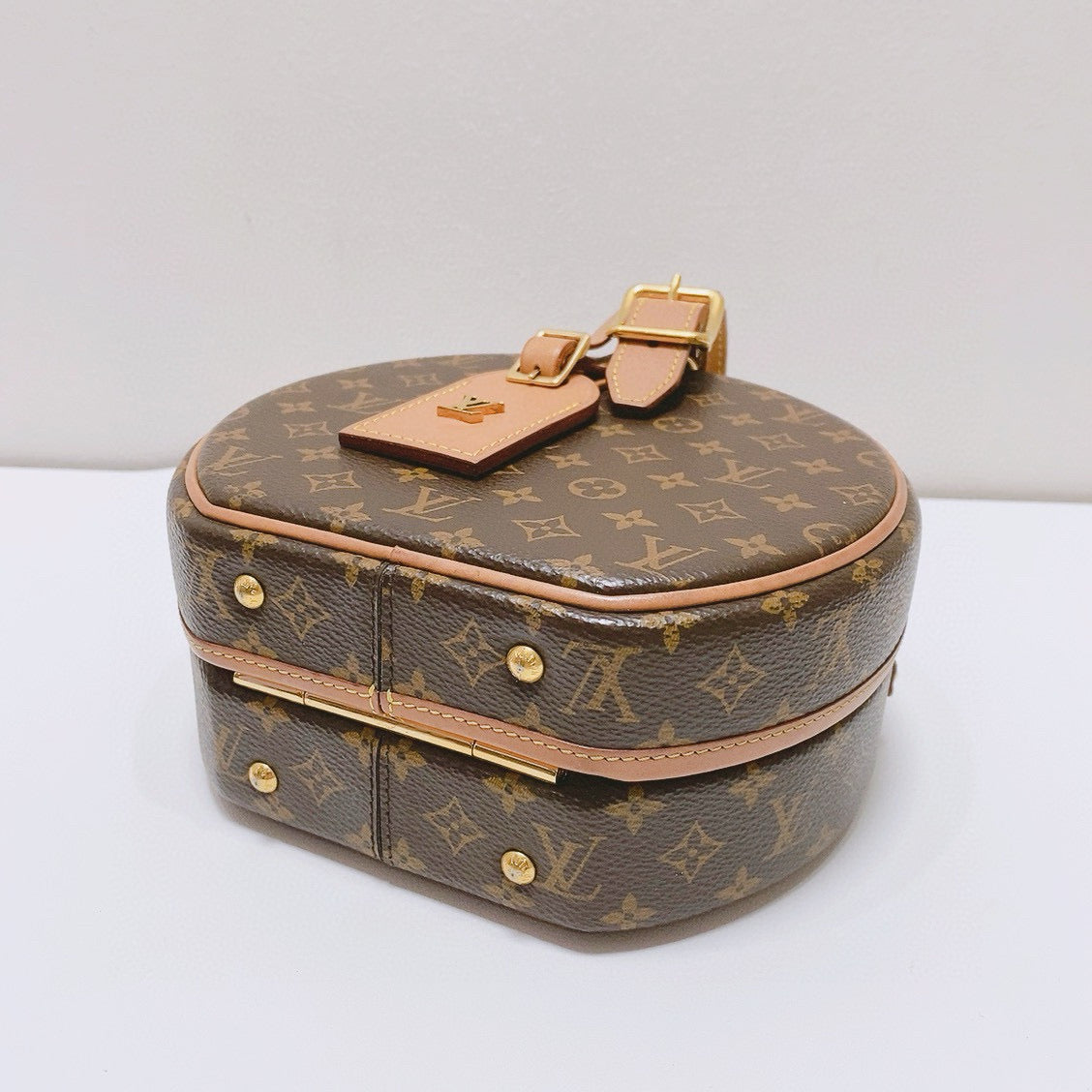 Louis Vuitton - Petite Boite Chapeau - Leather - Brown - (mini)