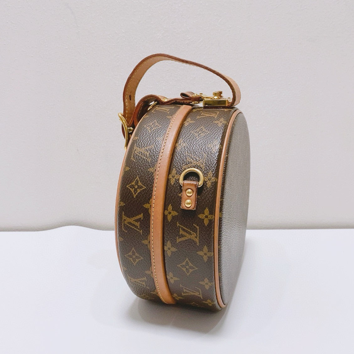 Louis Vuitton - Petite Boite Chapeau - Leather - Brown - (mini)