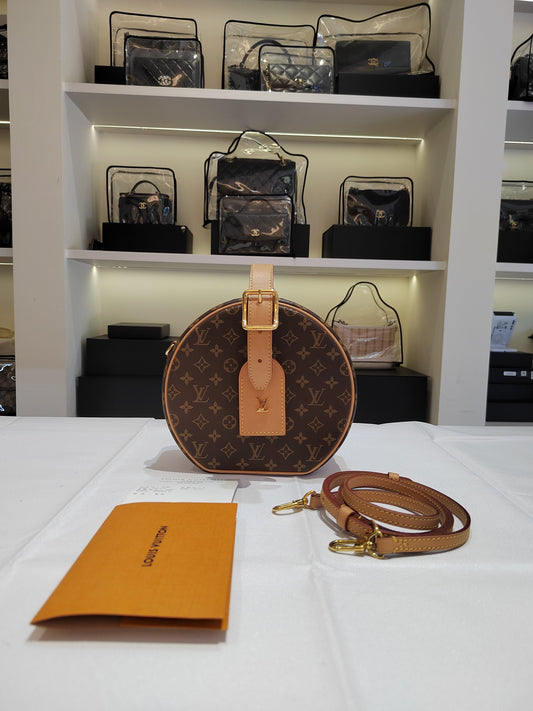 Louis Vuitton - Petite Boite Chapeau - Leather - Brown - (Other)