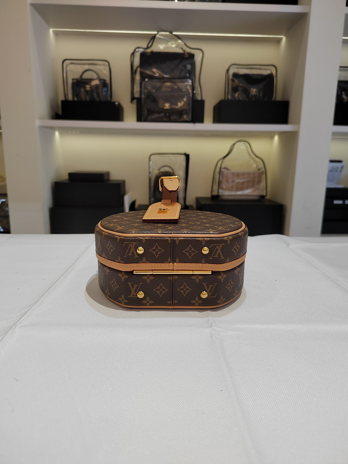 Louis Vuitton - Petite Boite Chapeau - Leather - Brown - (Other)