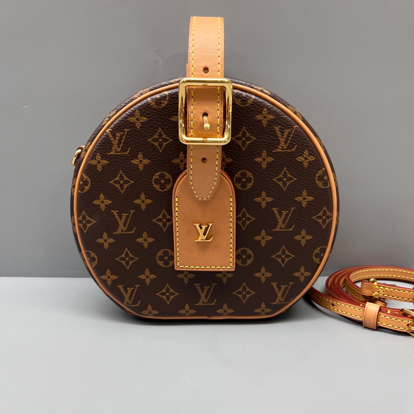 Louis Vuitton - Petite Boîte Chapeau - Leather - Brown - (small)