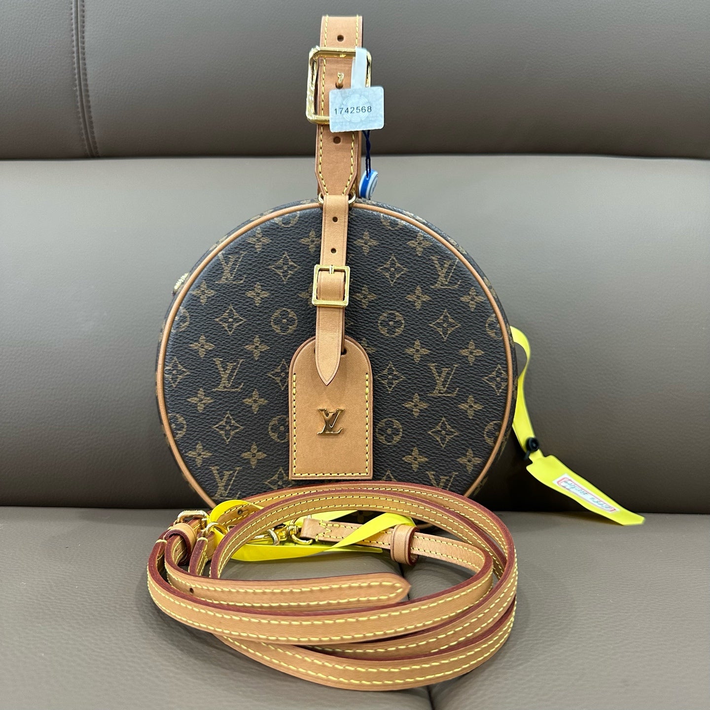 Louis Vuitton - Petite Boite Chapeau - Leather - Brown - (small)