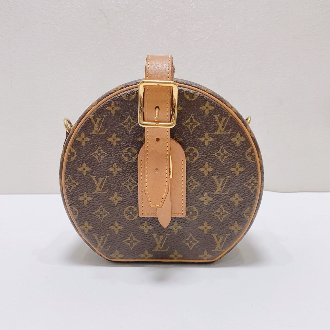 Louis Vuitton - Petite Boite Chapeau - Leather - Brown - (small)