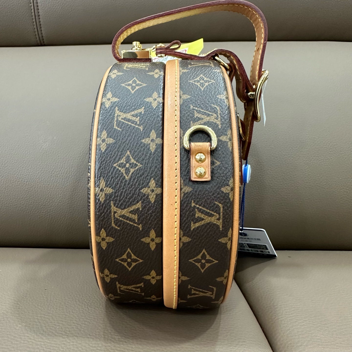 Louis Vuitton - Petite Boite Chapeau - Leather - Brown - (small)