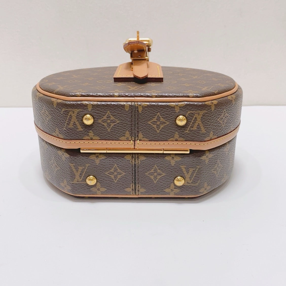 Louis Vuitton - Petite Boite Chapeau - Leather - Brown - (small)