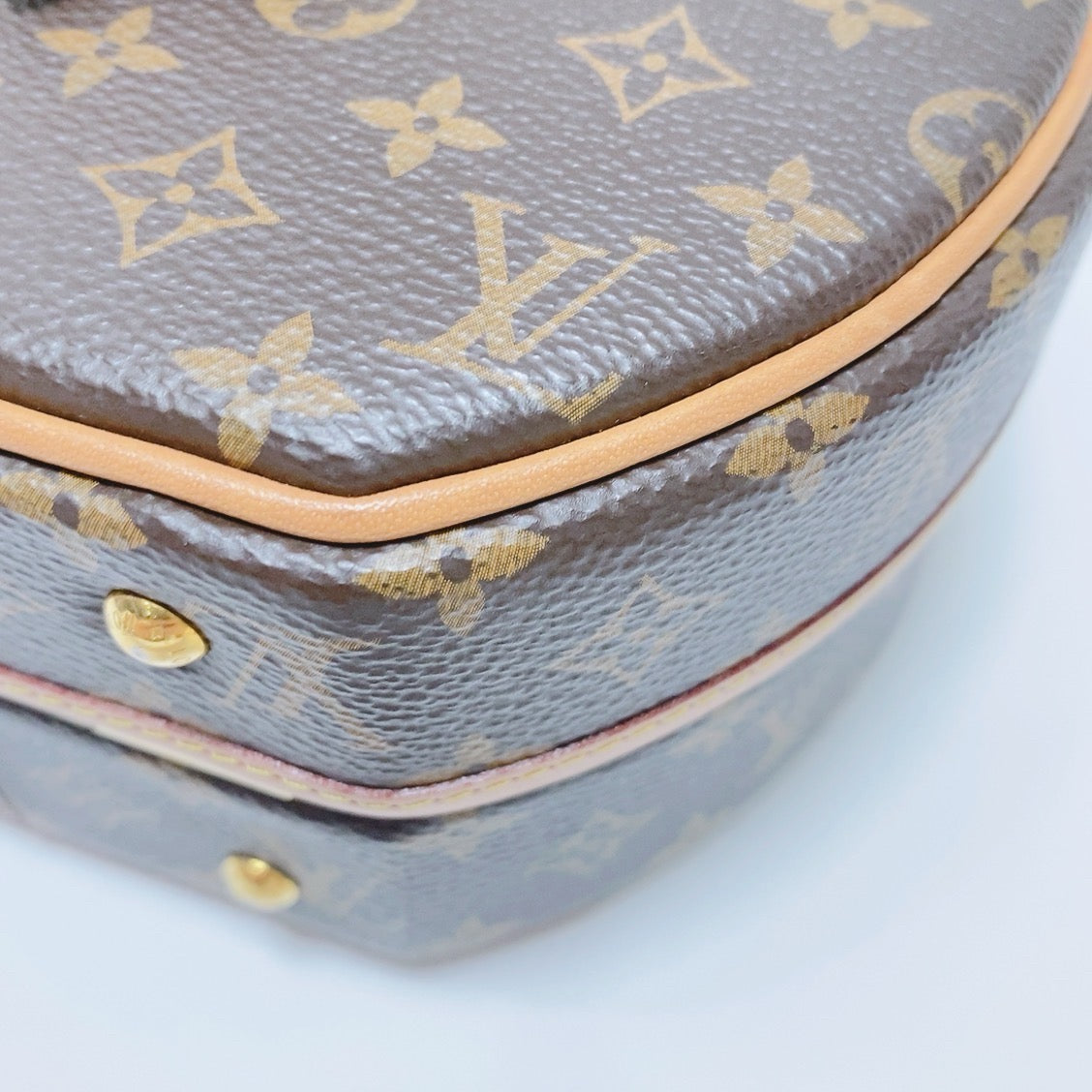 Louis Vuitton - Petite Boite Chapeau - Leather - Brown - (small)