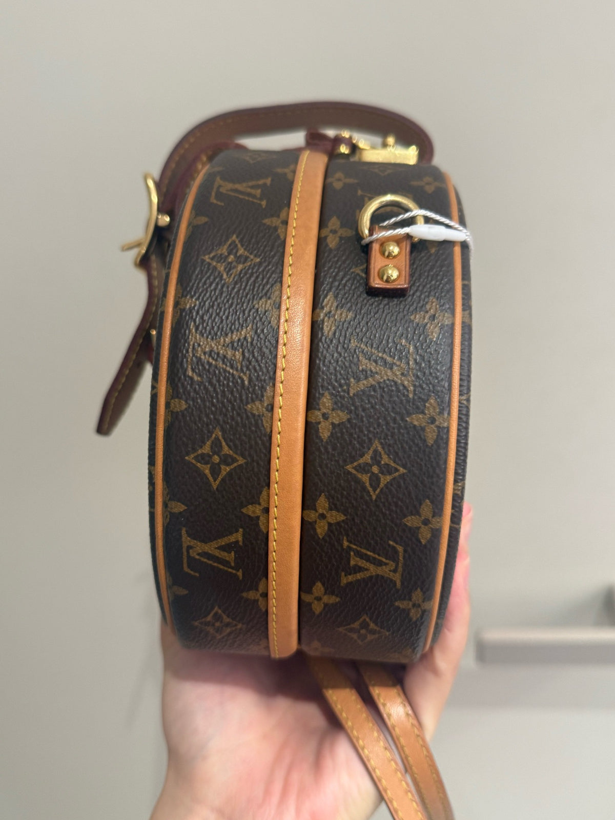 Louis Vuitton - Petite Boite Chapeau - Leather - Brown - (small)
