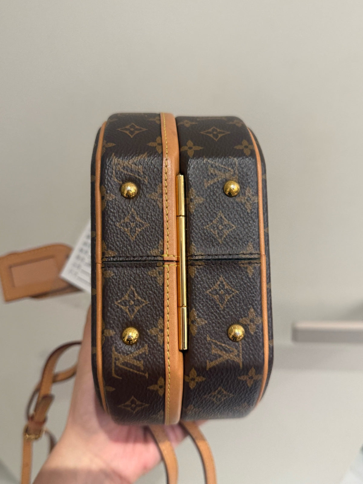 Louis Vuitton - Petite Boite Chapeau - Leather - Brown - (small)